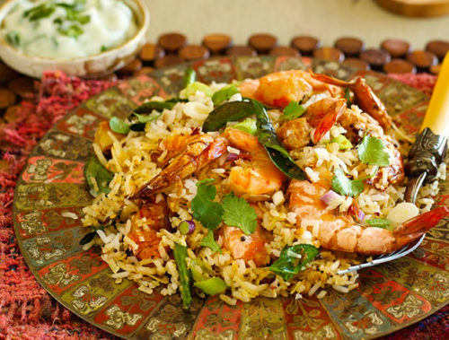 Thai Prawn and Coconut Rice