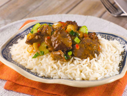 Peri-peri Chicken Livers with Rice