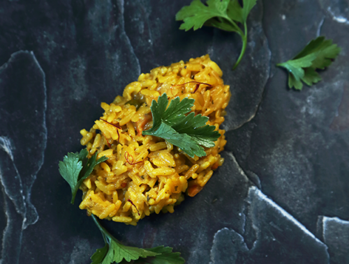 Chef Funi’s Saffron Risotto