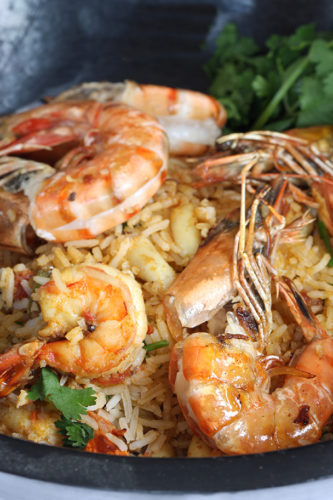 One Pot Seafood Rice