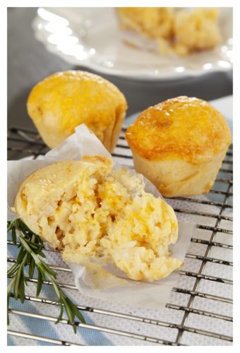 Savoury Cheese and Rice Muffins