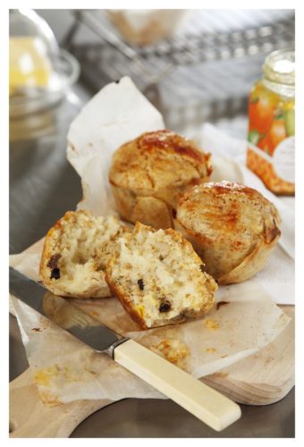 Lunchbox Banana, Raisin and Rice Muffins