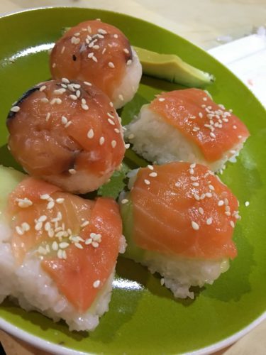 Hope Malau’s Cheat Sushi Balls and Pressed Sushi Squares