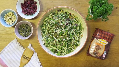 Cranberry, Apple and Herb Rice Salad