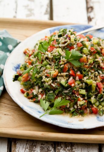 Brown Rice Tabbouleh